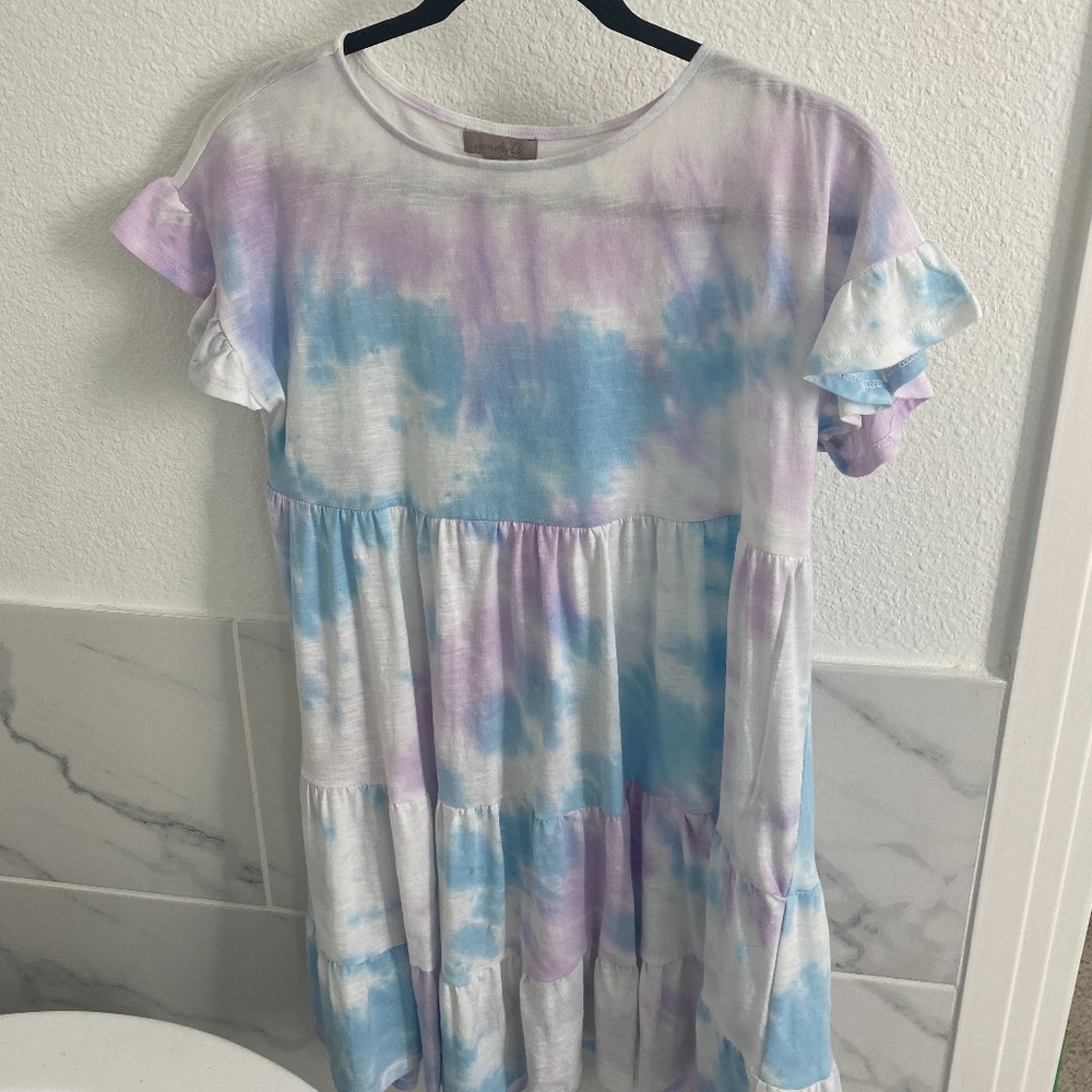 Tie-Dye Babydoll dress